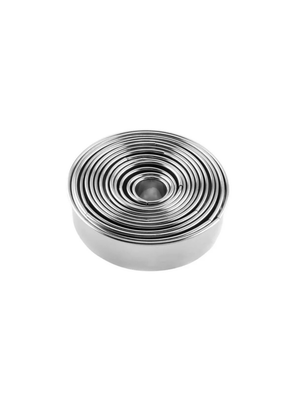 Cortador De Galletas Circular Pack De 14 Unidades