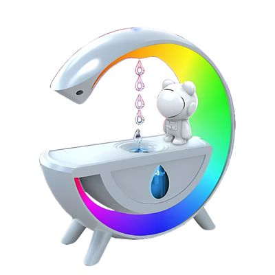 Imagen 2 del producto Lámpara Humidificador Antigravedad Con Luces Rgb Y Parlantes