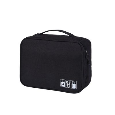 Imagen 2 del producto Estuche Organizador Cables Ordenador Bolso Organizador Viaje negro