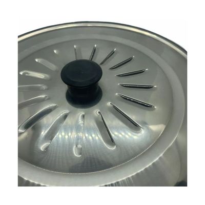 Imagen 2 del producto Tapa De Olla 20cm Acero Resistente Alta Calidad Cocina