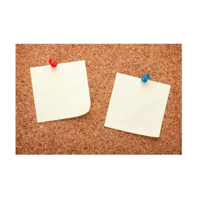 Pizarra Corcho 60 X 90 Borde Madera Resistente + Fijadores