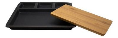 Imagen 2 del producto Tabla De Aperitivo Wayu Color Negro-café Negro