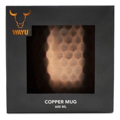 Imagen 2 del producto Mug Vaso Cobre Wayu Copper 600ml Tragos Coctel Cocina Bbq Cobre