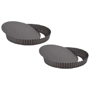 Set 2 Moldes Tartaletas Kuchen Desmontable 28cm Sweet Cook