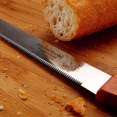 Imagen 2 del producto Cuchillo Para Cortar Pan Queque Bizcocho Torta Reposteria