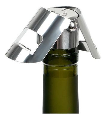 Imagen 2 del producto Set Sellador Tapon Espumante Champaña Wayu Premium Tragos Color Gris