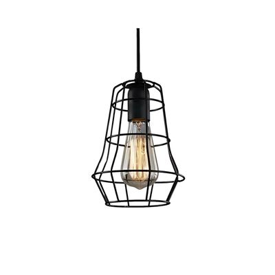 Imagen 1 del producto Lampara De Techo Colgante Industrial De Malla Cesta Metalica