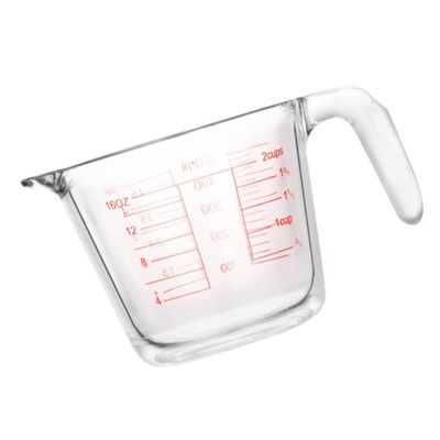 Imagen 2 del producto Jarra Medidora De Líquidos o Mezclas 500mL Vidrio Allegra