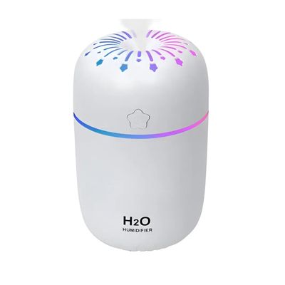 Difusor Humidificador De Aire H2O Para Automóvil Blanco