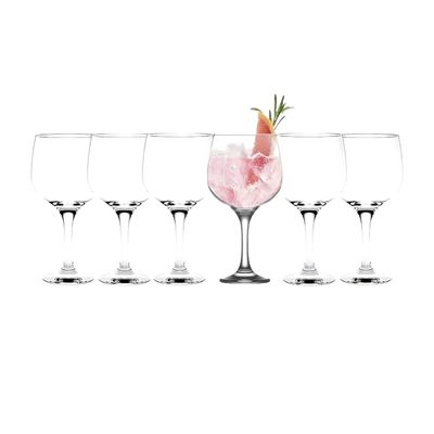 Imagen 2 del producto Set 6 Copas Gin Tonic Clasico Cocktail Vidrio 653mL Cristar