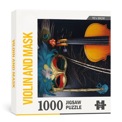 Imagen 2 del producto Rompecabezas Puzzle 1000 Piezas Violin Mascara 70x50cm