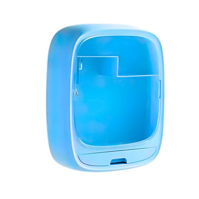 Comestiquero Montable Celeste 27cm Almacenamiento Práctico