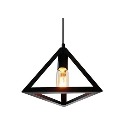 Imagen 2 del producto Lampara De Techo Colgante Triangulo Industrial Vintage