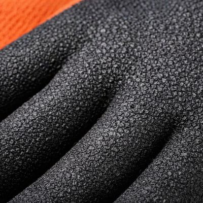 Imagen 2 del producto Guante Para Trabajos Jardines Jardineria 24 Cm Naranjo Talla M