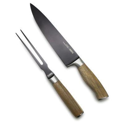 Set De Cuchillo Con Tenedor Wayu Revestimiento Antiadherente