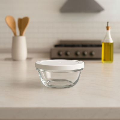 Imagen 2 del producto Set 24 Bowls Tazon Recipiente Redondo De Vidrio Con Tapa