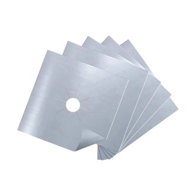Papel Aluminio 12 Laminas Protector Cocina Estufa Fogón Gas