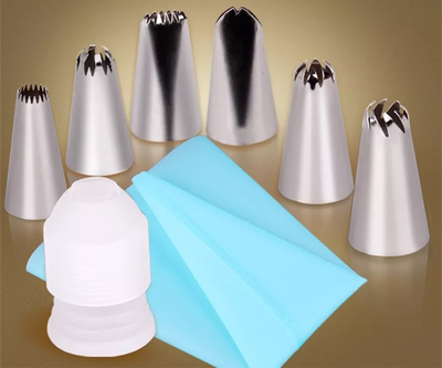 Imagen 2 del producto Manga De Silicona Reulizable Con Acople Reposteria Decoracion Decorar Tortas Muffins