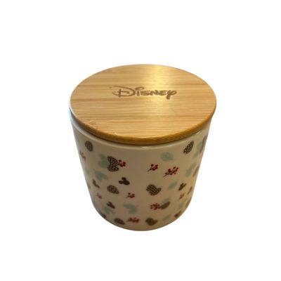 Contenedor Recipiente 500mL Ceramica Navidad Classic Menaje