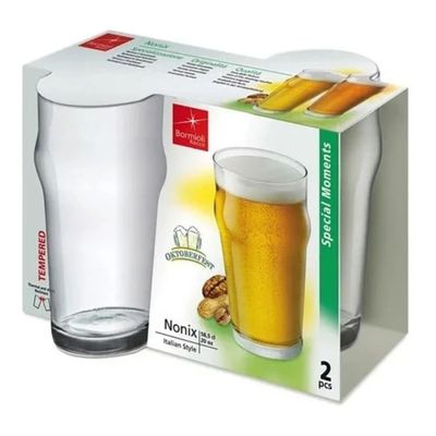 Imagen 2 del producto Set 2 Vasos Cerveceros 580mL Nonix