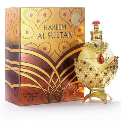 Khadlaj Hareem Al Sultan Gold Concentrated Perfume Oil 35 ML - Khadlaj