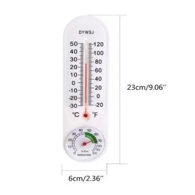 Imagen 2 del producto Termometro Ambiental Higrometro para Pared Temperatura Humedad