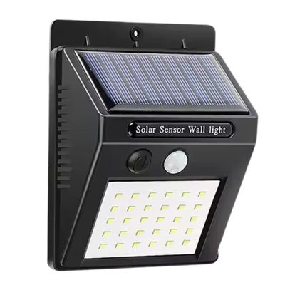 Imagen 1 del producto Luz Solar Led De Pared 30 Leds 12cm Negra
