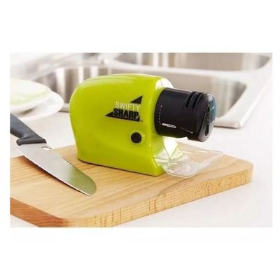Imagen 2 del producto Afilador Electrico Verde 15cm Herramienta De Cocina Eficaz