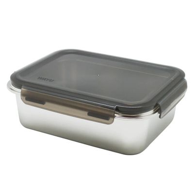 Contenedor Hermético Wayu Acero Microsafe 2300mL Premium