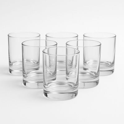 Cristar Set 6 Vasos Bajos Manhatan Jugo Whisky Bebidas 340Ml