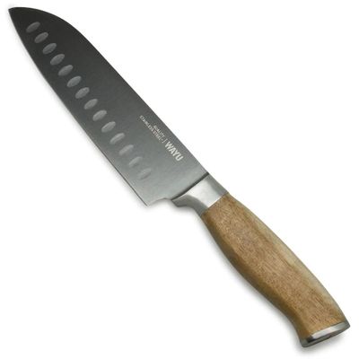 Cuchillo Santoku Wayu 30cm Acero Antiadherente