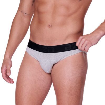 Imagen 2 del producto Slip Algodón Lycra Hombre 5412