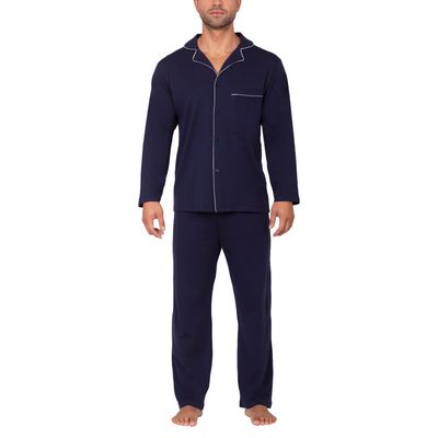 Pijama Botones Hombre 9222