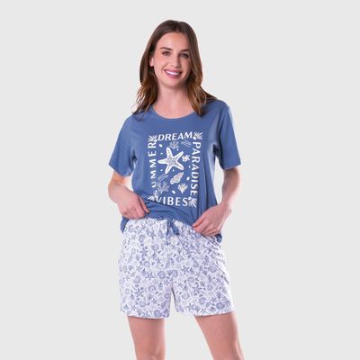 Imagen 2 del producto Pijama Corto Mujer 8697