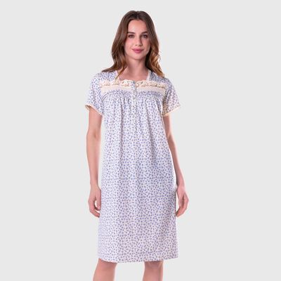 Imagen 1 del producto Camisola larga manga corta Mujer 8691