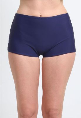 Imagen 1 del producto Hot pant tiro alto azul marino