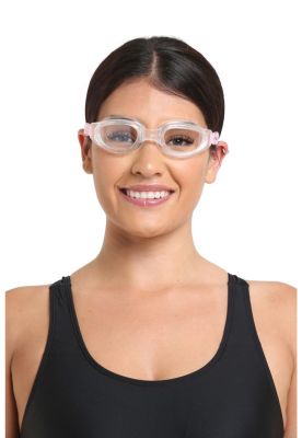 Lente para natación con correa de silicona rosado