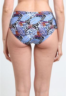 Imagen 2 del producto Bikini calzón ajustable caderas estampado azul