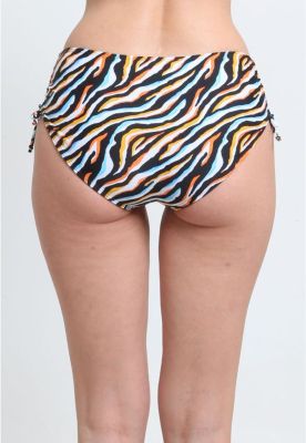 Imagen 2 del producto Bikini calzón ajustable caderas estampado naranja