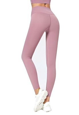 Imagen 2 del producto Calza sin costura delantera rosada