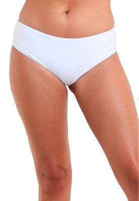 Bikini calzón tanga blanco