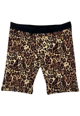 Calza biker animal print