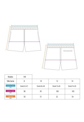 Imagen 2 del producto Short bermuda estampado azul para niño