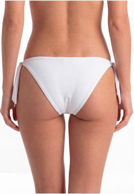 Imagen 2 del producto Bikini mujer calzón tanga amarras blanco