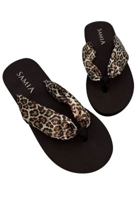 Imagen 2 del producto Sandalias mujer estampado leopardo