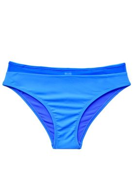 Bikini calzón con transparencia azul