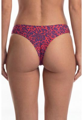 Imagen 2 del producto Bikini culote tanga animal print brillante