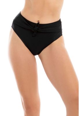 Bikini calzón con amarra negro