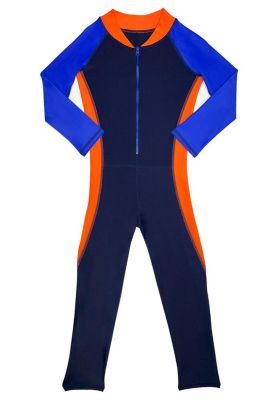 Enterito de niño azul