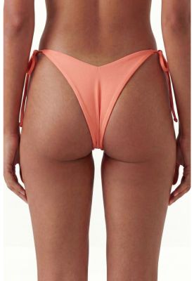 Imagen 2 del producto Bikini colales con amarras coral